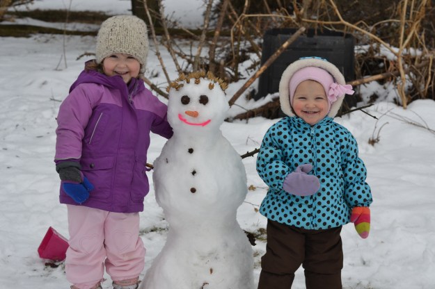 Our family Snowgirl.